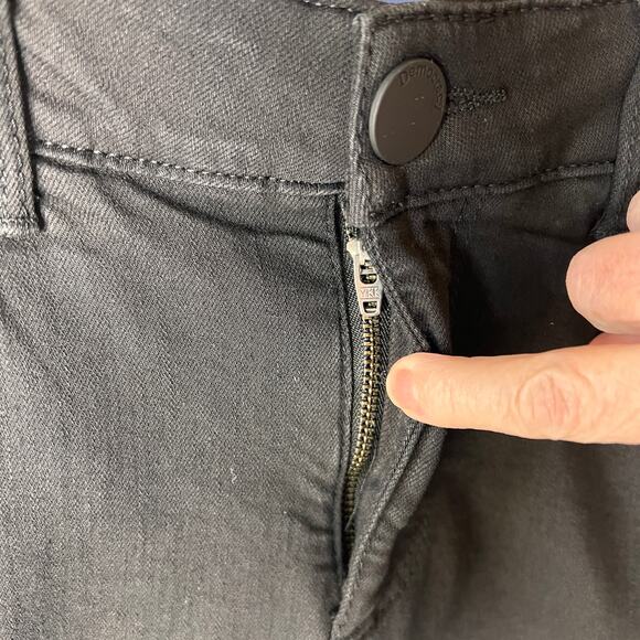 Democracy Jeans Womens Size 8 Black Ab Solution Cotton Blend Stretch Casual - Picture 10 of 16